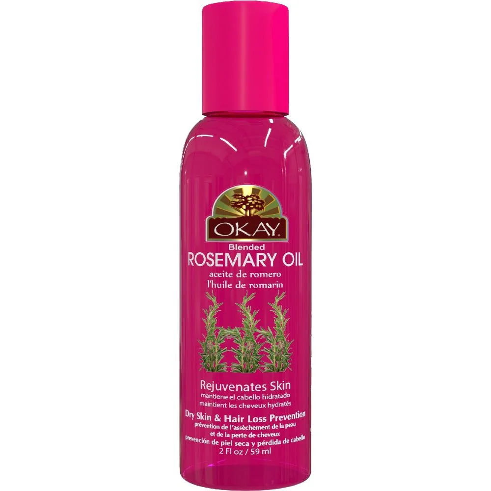 OKAY Pure Naturals Rosemary Blended Oil for Hair and Skin - 2oz