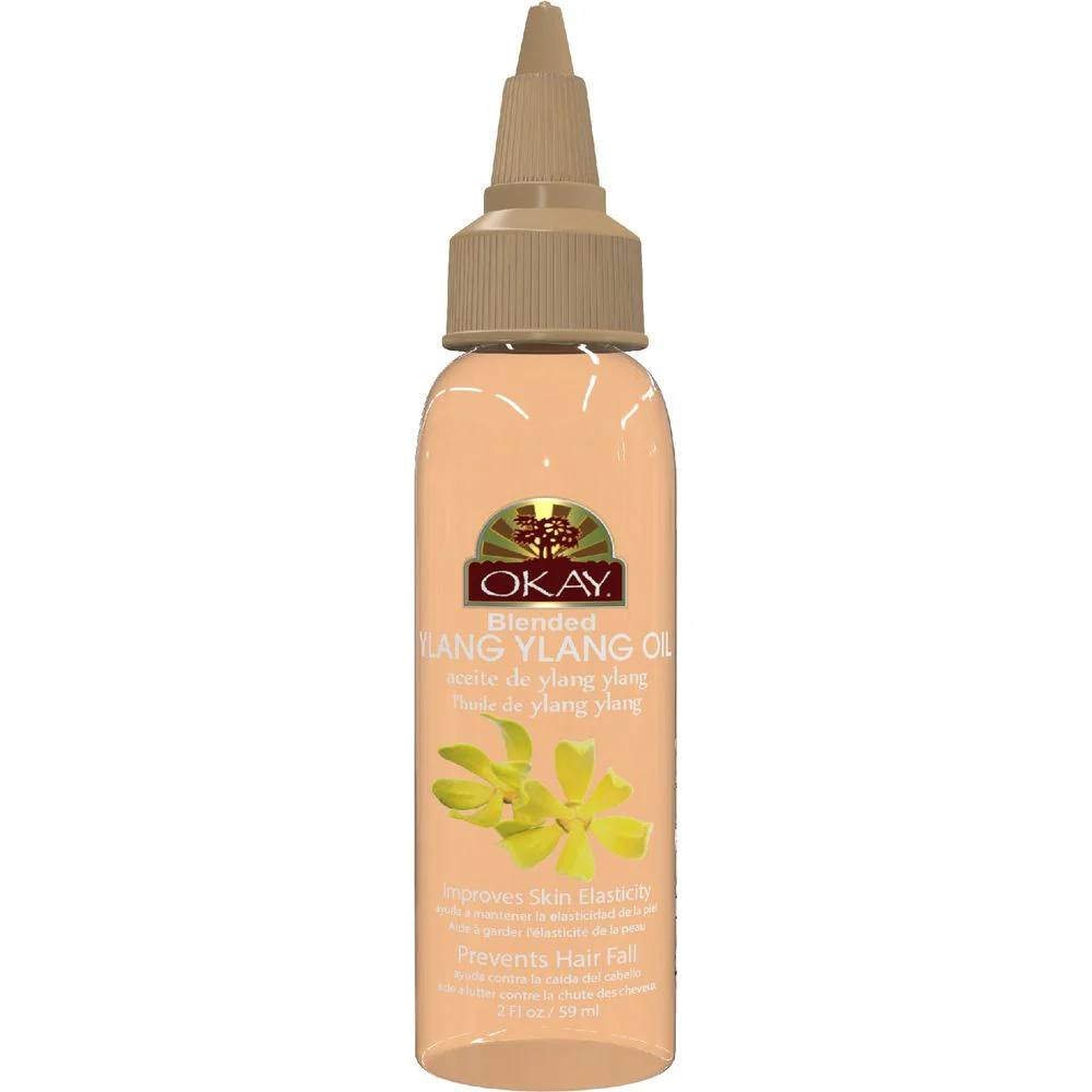 OKAY Pure Naturals YLANG YLANG BLENDED OIL for HAIR & SKIN 2oz / 59ml