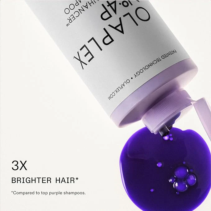 Olaplex No. 4P Blonde Enhancer Purple Toning Shampoo – 8.5 fl oz - Image 2