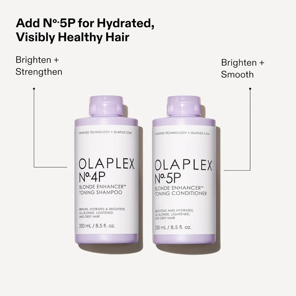 Olaplex No. 4P Blonde Enhancer Purple Toning Shampoo – 8.5 fl oz - Image 5