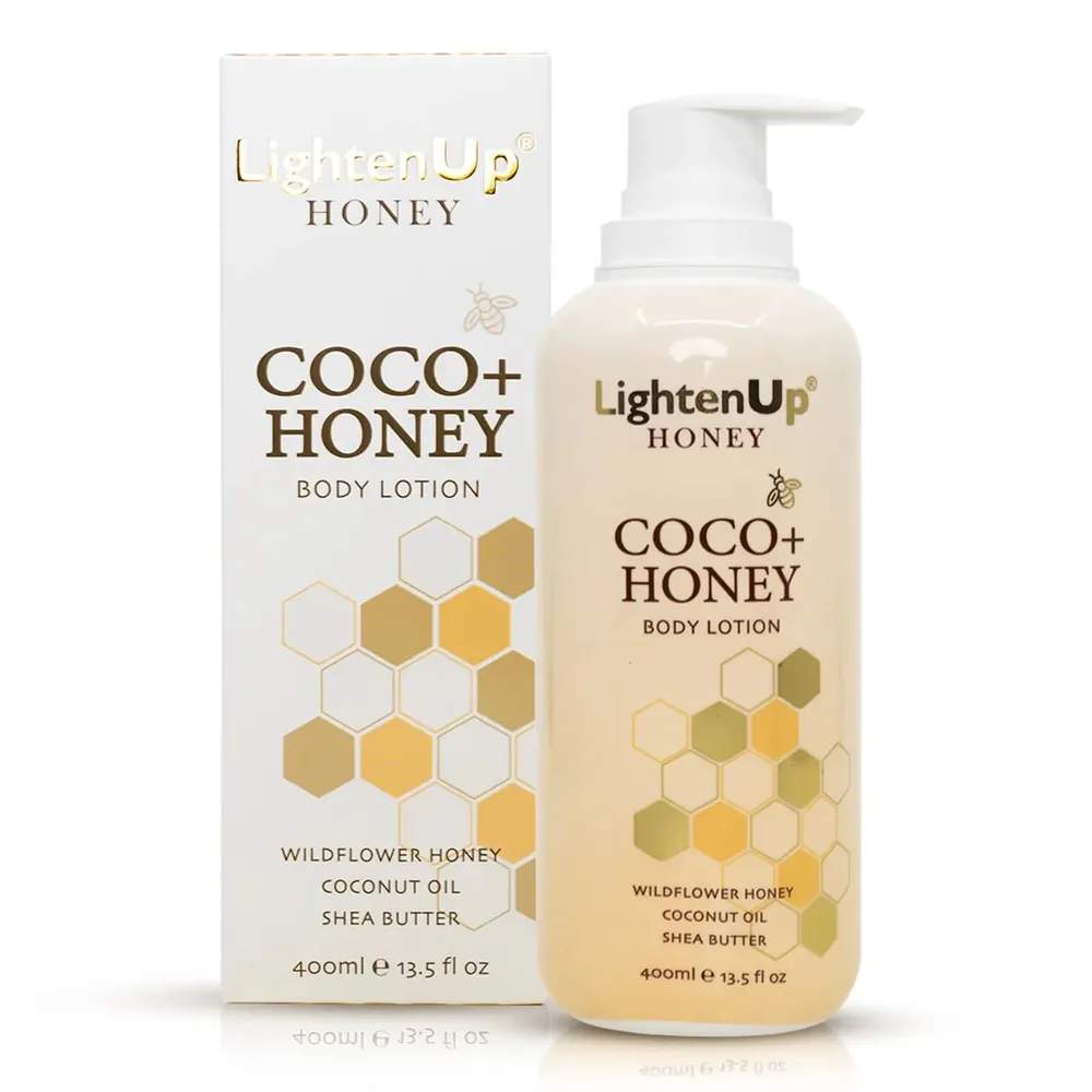 Omic LightenUp Honey Coco+ Honey Body Lotion – 400 ml