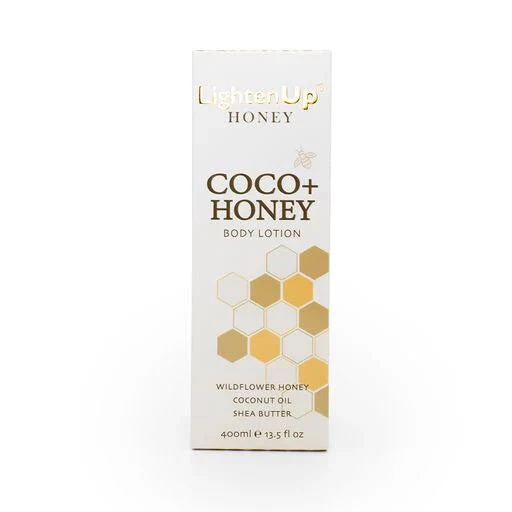 Omic LightenUp Honey Coco+ Honey Body Lotion – 400 ml - Image 3