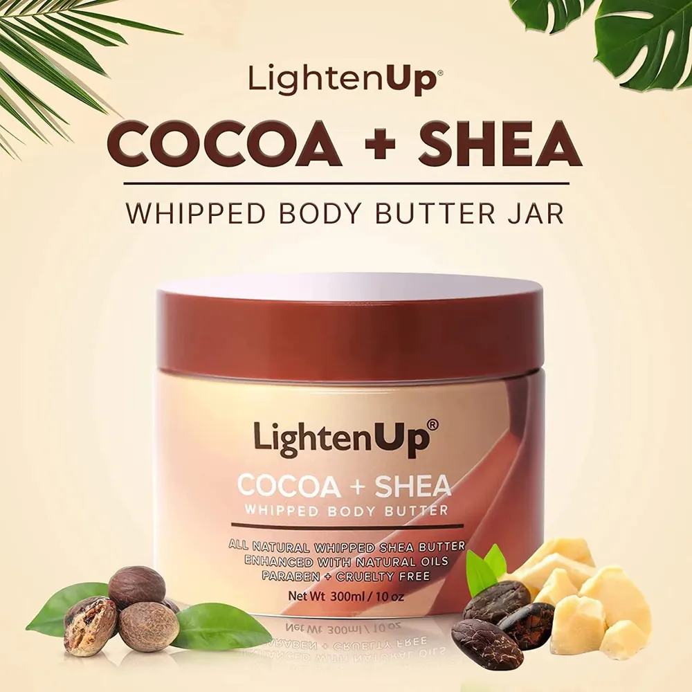 Omic LightenUp PLUS Coco + Shea Body Butter - 300 ml - Image 2