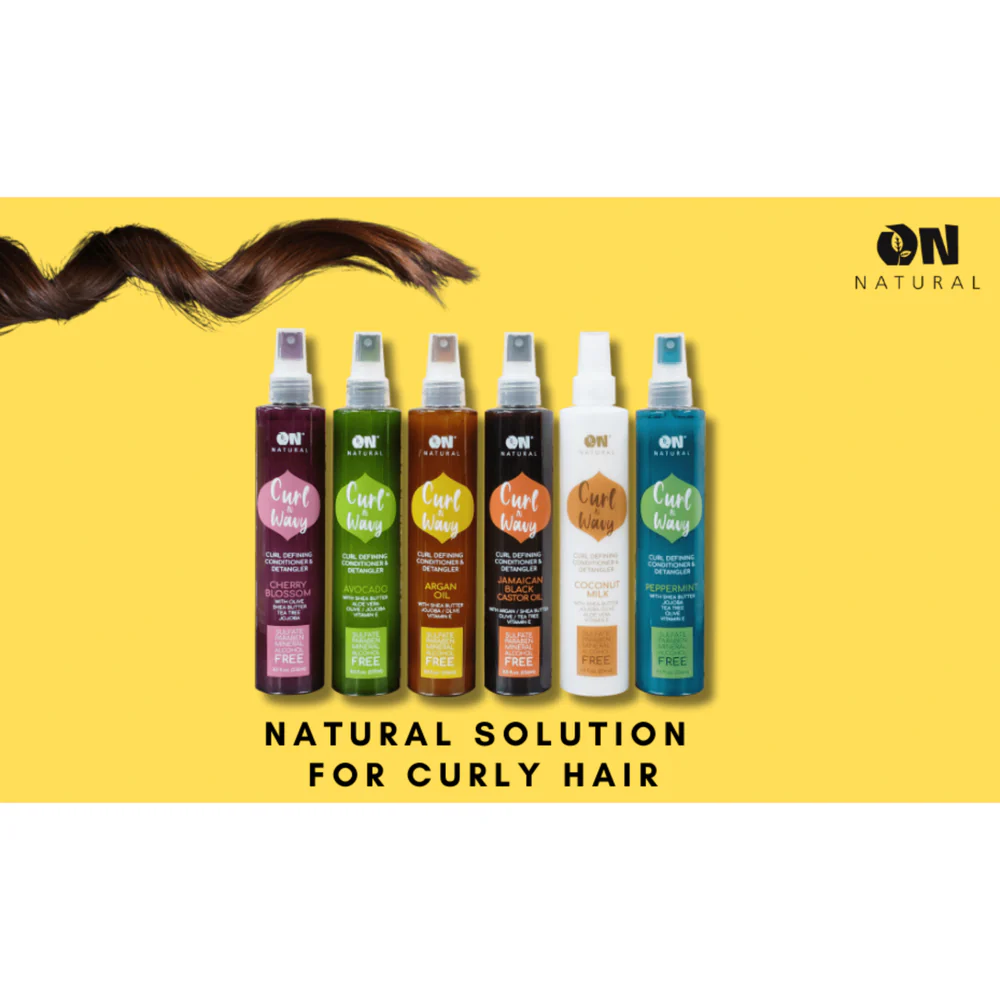 On Naturals Curl-N-Wavy Curl Defining Conditioner & Detangler – 12 oz
