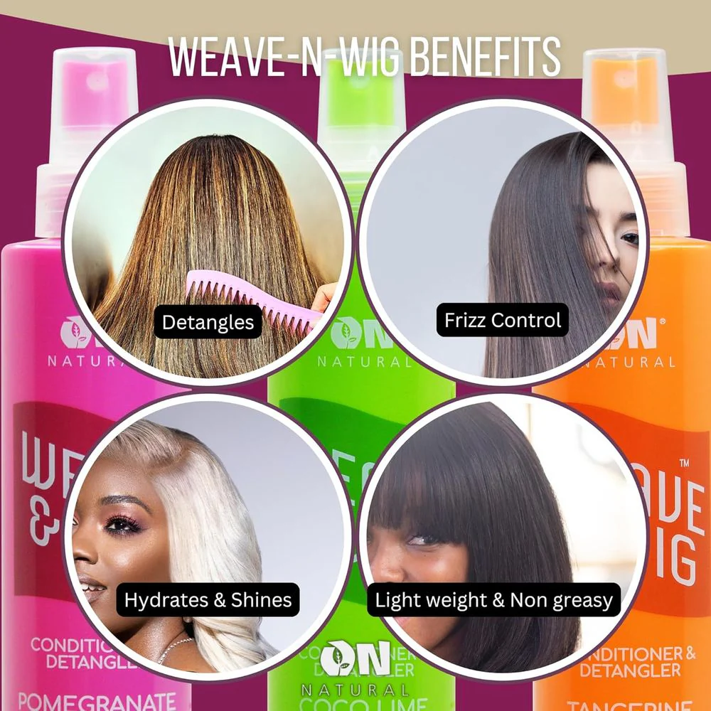 On Organic Premium Oil-Free Weave & Wig Spray - Image 11