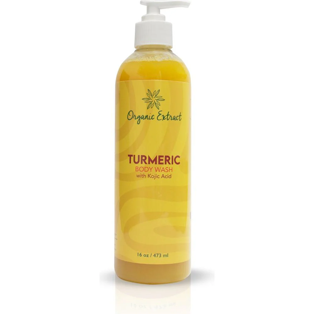 Organic Extract Kojic Turmeric Body Wash - 16oz