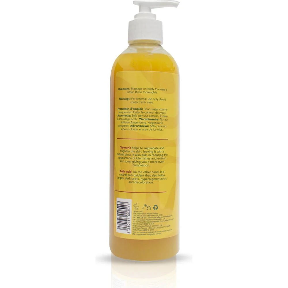 Organic Extract Kojic Turmeric Body Wash - 16oz - Image 2