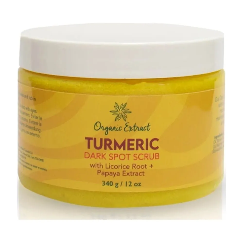 Organic Extract Turmeric Dark Spot Scrub - 12oz