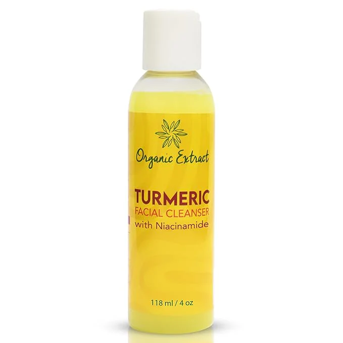 Organic Extract Turmeric Facial Cleanser – 4oz