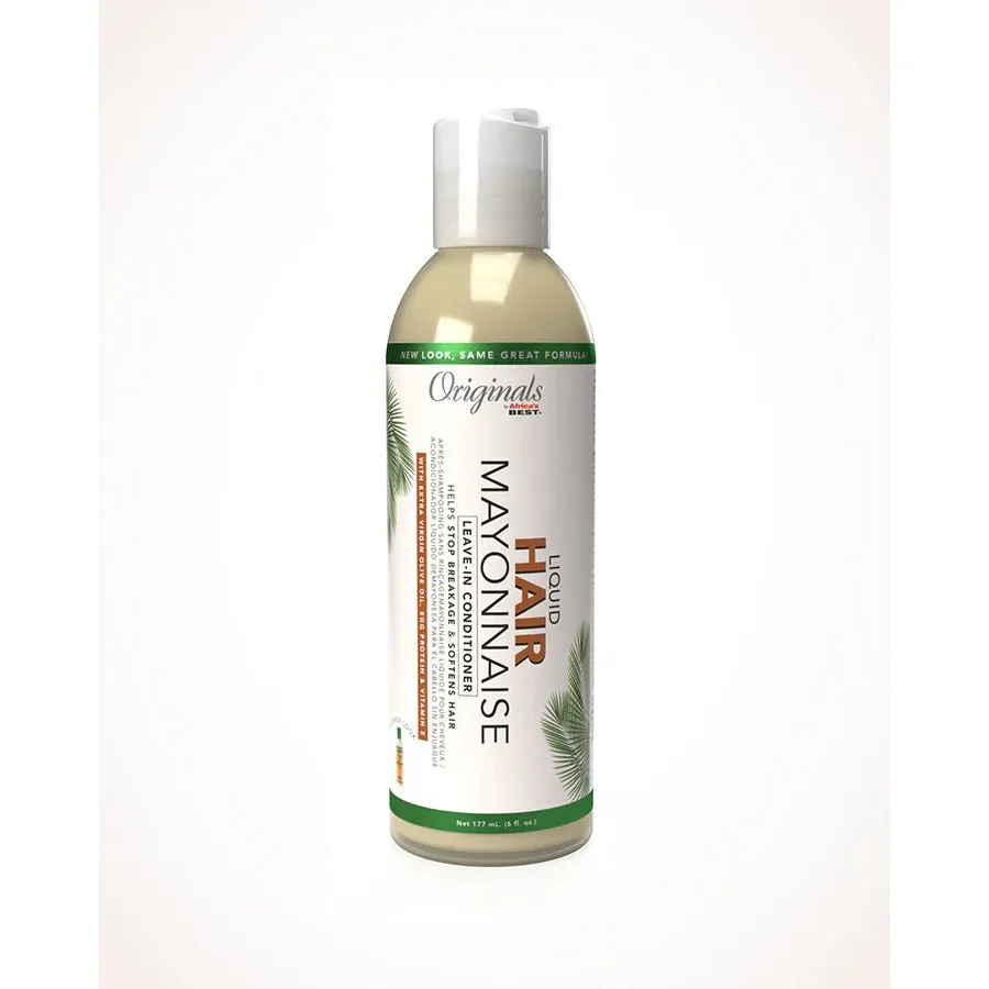 Originals by Africa’s Best Liquid Hair Mayonnaise Leave-In Conditioner – 6 oz