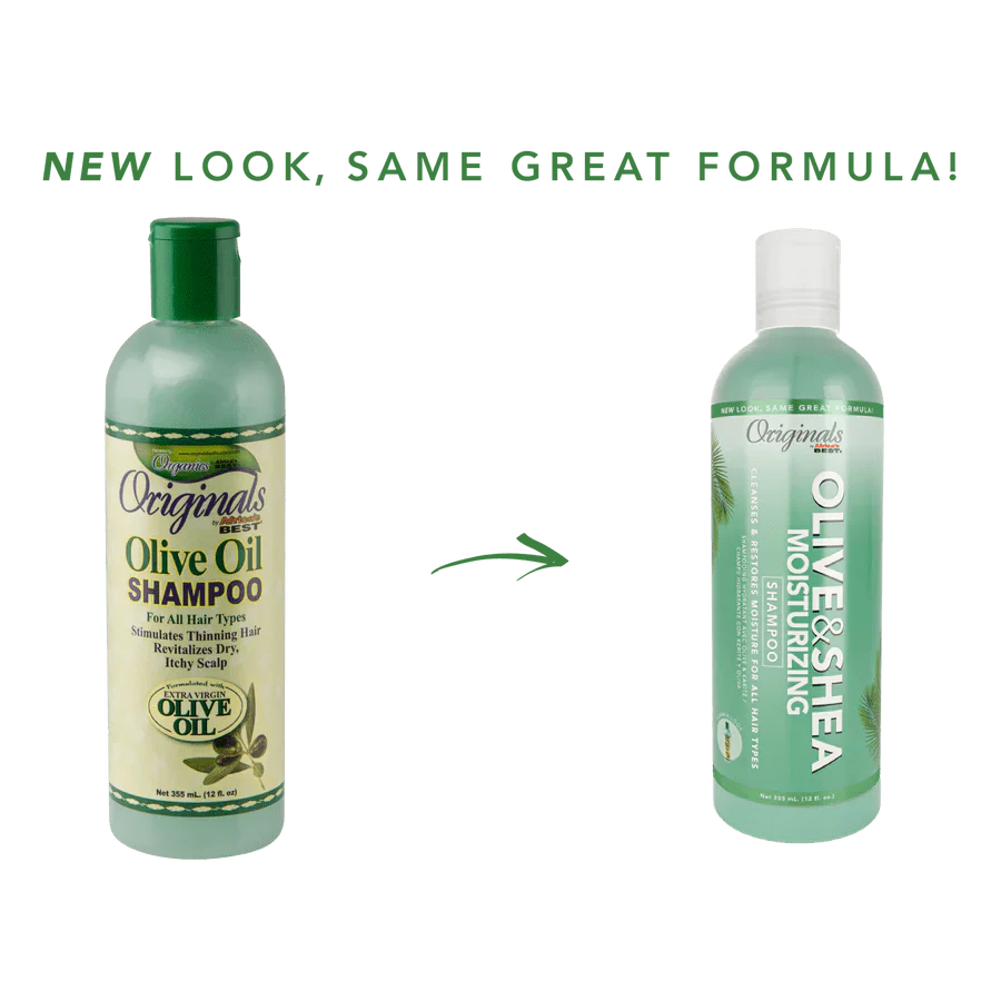 Originals by Africa's Best Olive & Shea Moisturizing Shampoo - 16 oz - Image 2