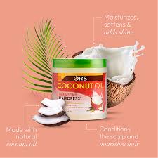 ORS Coconut Oil Hair & Scalp Hairdress – 5.5 oz - Image 2