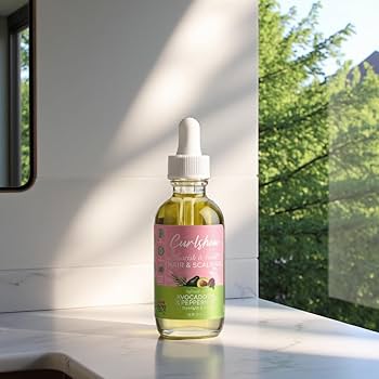 ORS Curlshow Nourish & Grow Hair & Scalp Oil with Avocado Oil & Peppermint – 2 oz - Image 2
