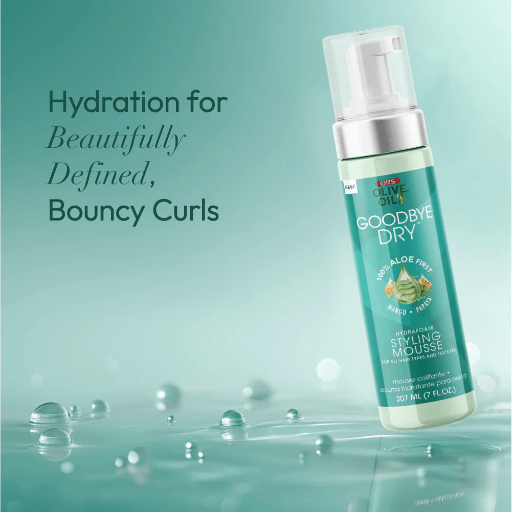 ORS Olive Oil Goodbye Dry Hydrafoam Styling Mousse – 7oz - Image 8