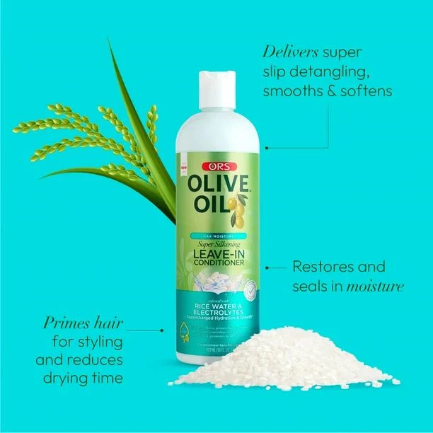 ORORS Olive Oil Max Moisture Super Hydrating Shampoo & Conditioner - 16 oz - Image 4