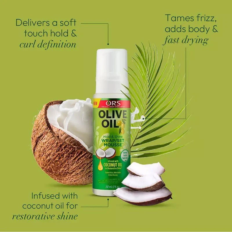 ORS Mousse Duo – Wrap/Set Mousse & Curl Defining Mousse - Image 5