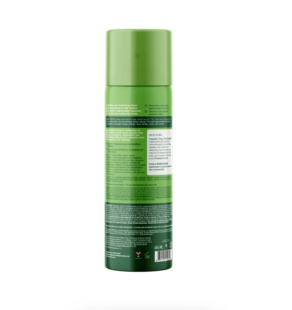 ORS Olive Oil Sheen Spray Coconut – 10 oz - Image 2