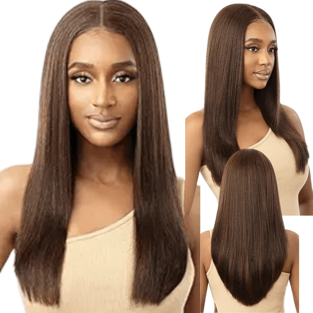 Outre 100% Human Hair Blend 13x6 360 Frontal HD Lace Wig - Marisa 24"