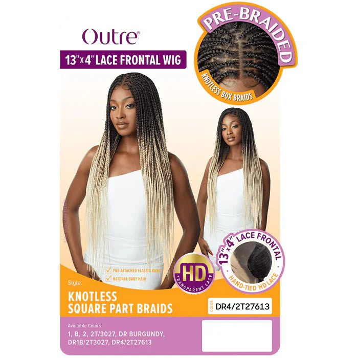 Outre 13x4 Lace Frontal Synthetic Wig -  Knotless Square Part Braids - Image 6