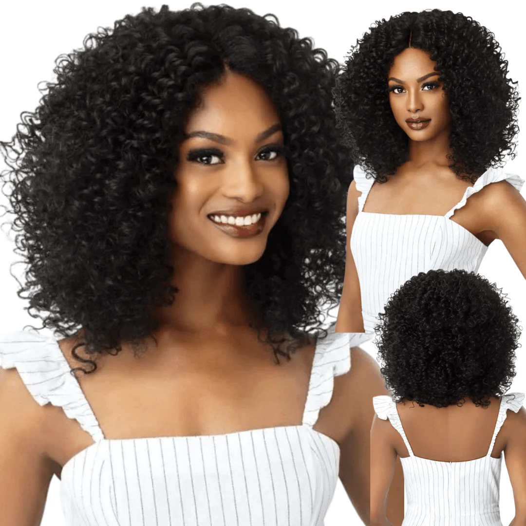 Outre Big Beautiful Hair Synthetic Lace Front Wig - 3B Rhythm Ringlets