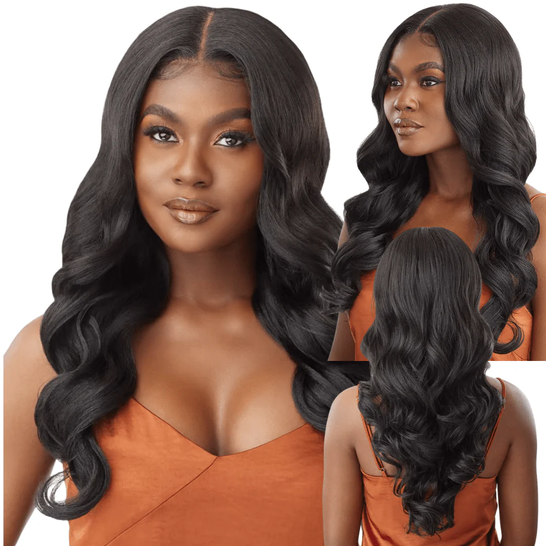 Outre 5x5 Lace Closure Wig Human Hair Blend - Body Curl 24”