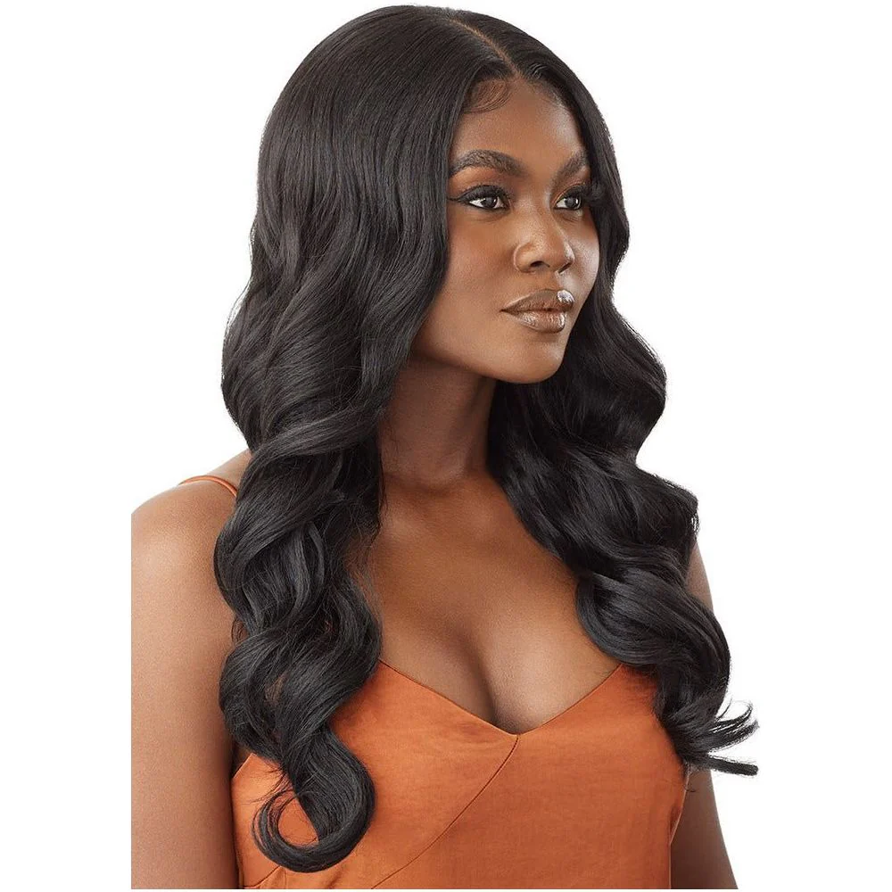 Outre 5x5 Lace Closure Wig Human Hair Blend - Body Curl 24” - Image 4