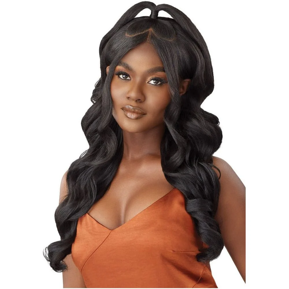 Outre 5x5 Lace Closure Wig Human Hair Blend - Body Curl 24” - Image 5
