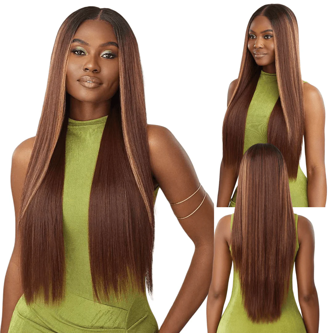 Outre 6x5 Pre-Cut Lace Closure Wig - HHB - Sleek Yaki 30"