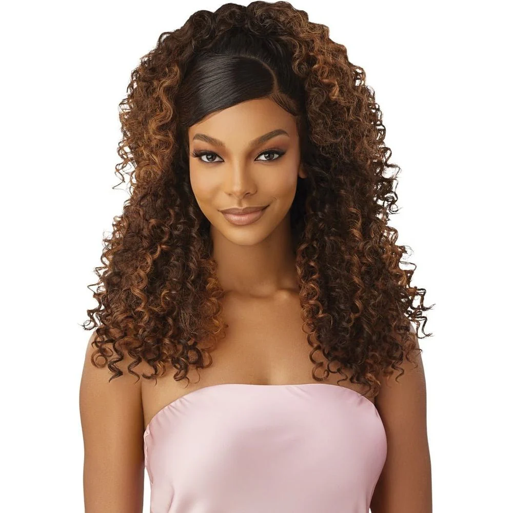 Outre Airtied HD Lace Wig - Dominican Curly 22” - Image 6