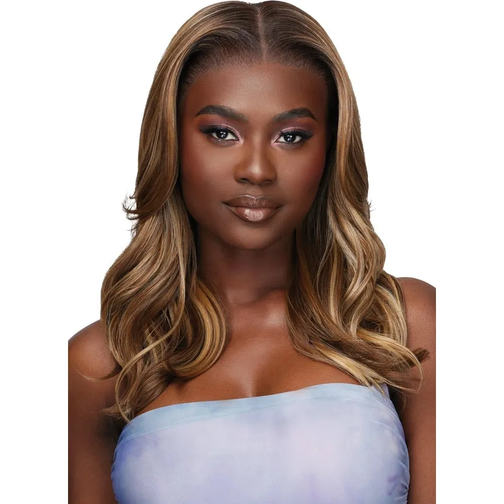 Outre Airtied 100% Fully Hand- Tied Human Hair Blend HD Lace Wig - LOOSE BODY WAVE 18" - Image 2