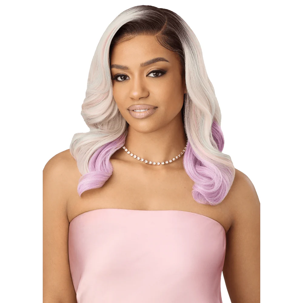 Outre Airtied Human Hair Blend Wig – HHB-Soft Curls 18" - Image 3