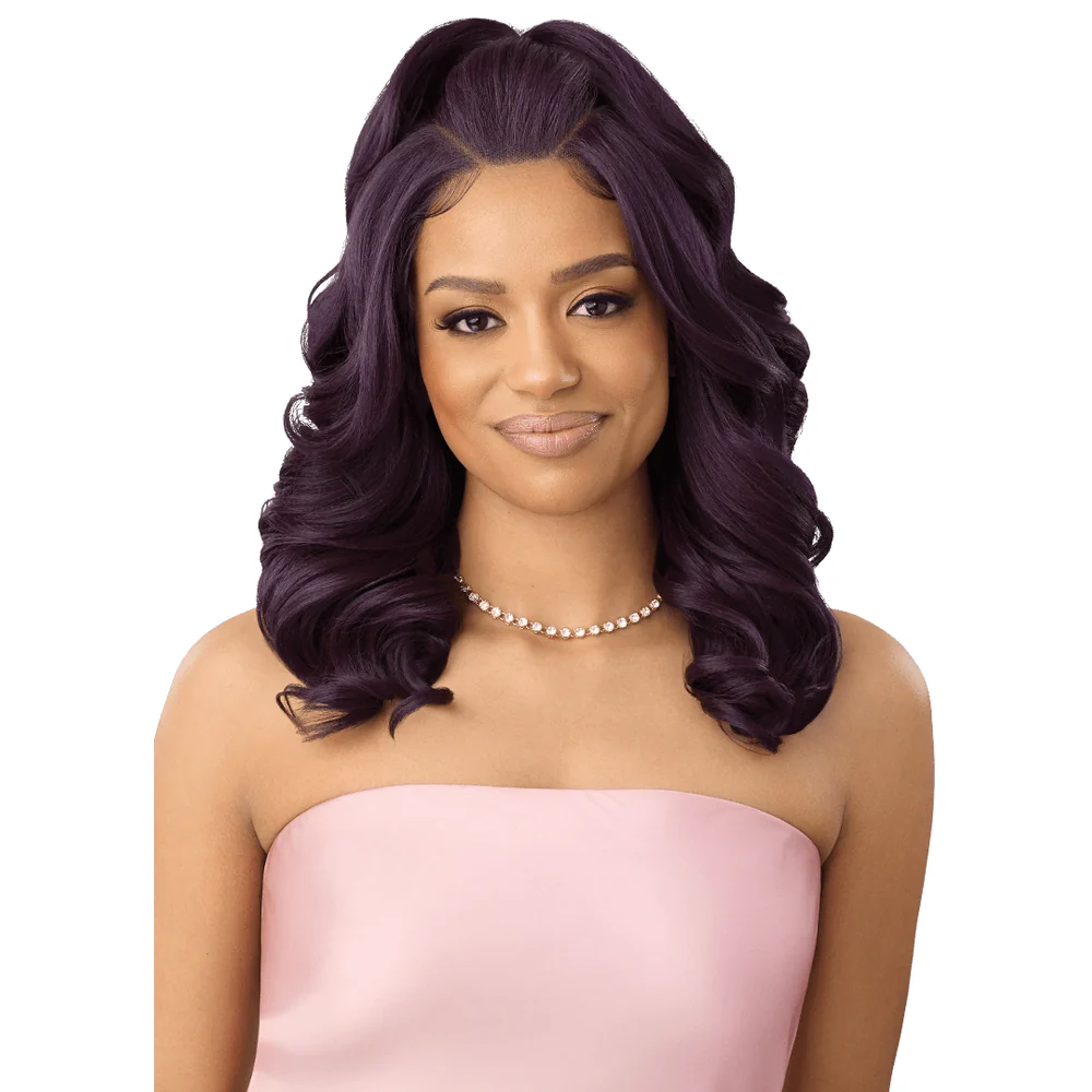 Outre Airtied Human Hair Blend Wig – HHB-Soft Curls 18" - Image 4