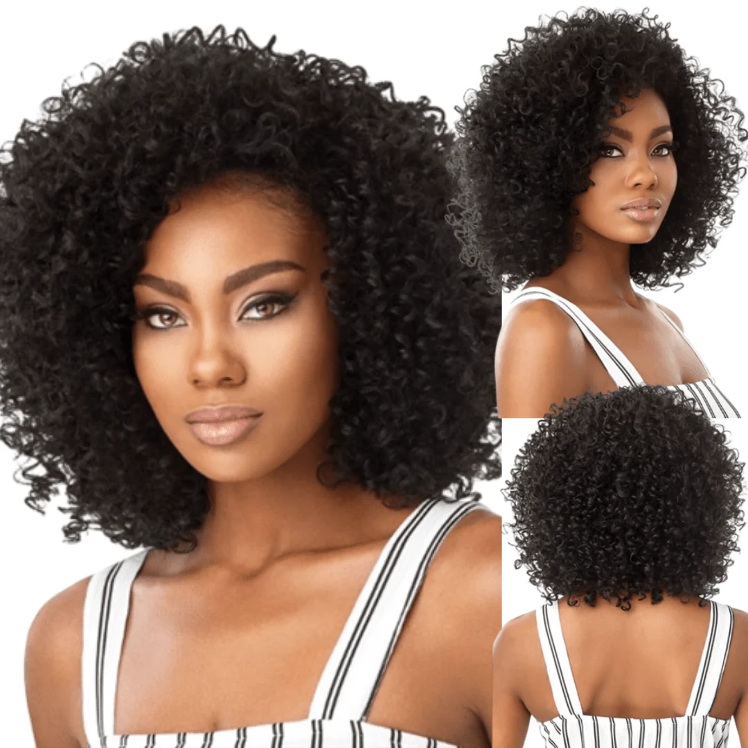 Outre Big Beautiful Hair Synthetic Half Wig - 3A Passion Curl