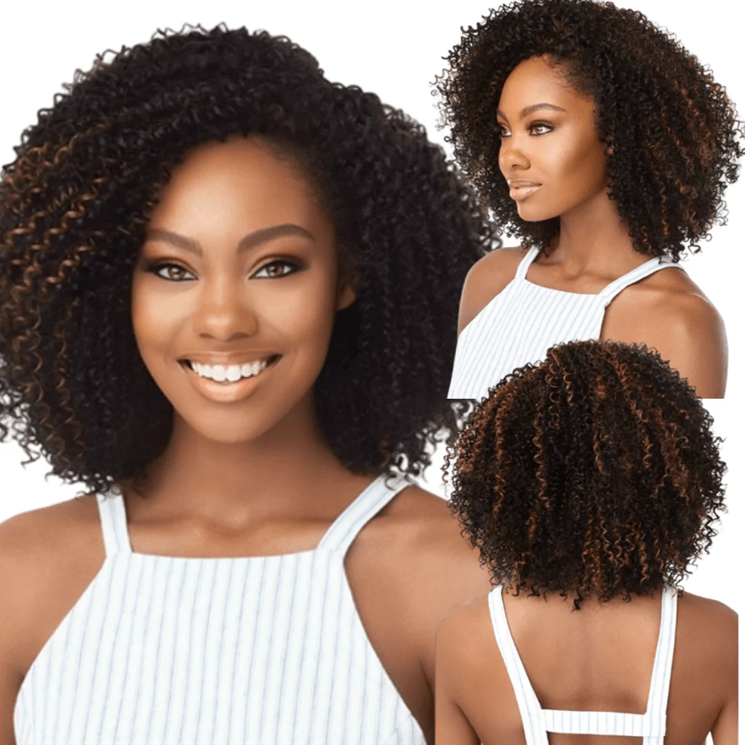 Outre Big Beautiful Hair Half Wig – 4A Sizzle Spiral