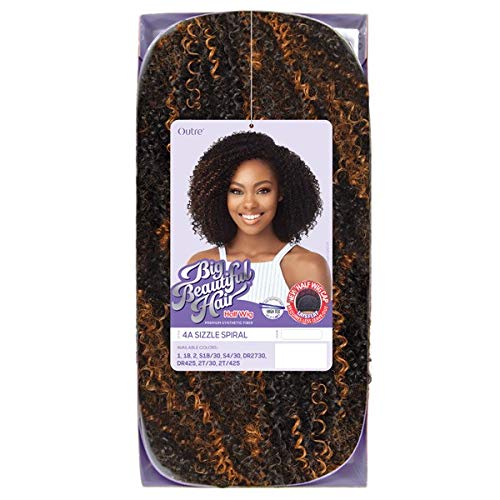 Outre Big Beautiful Hair Half Wig – 4A Sizzle Spiral - Image 4