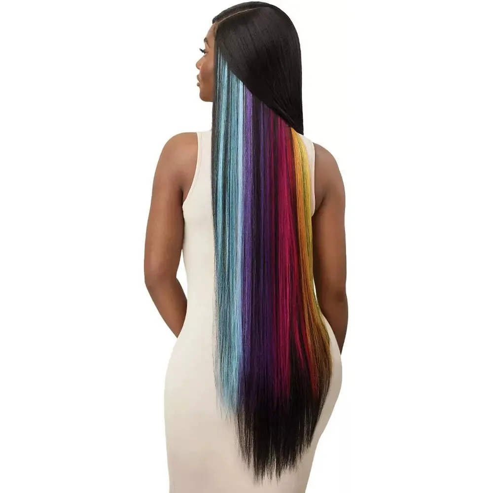 Outre Color Bomb Synthetic HD Lace Front Wig - Miraj - Image 9