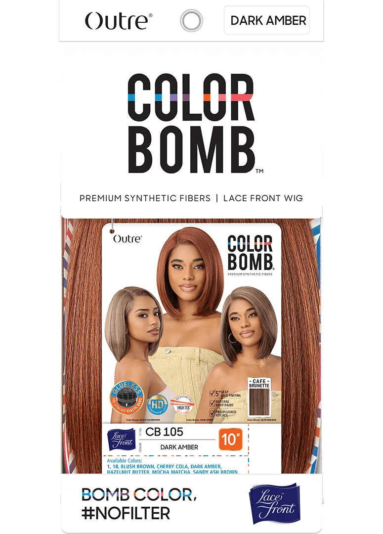 Outre Color Bomb Synthetic Lacefront Wig - CB 105 - Image 10