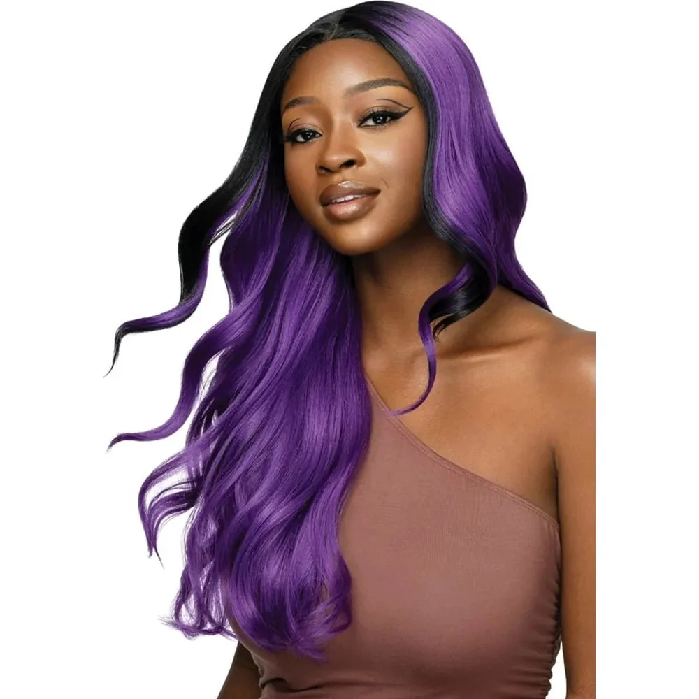 Outre Color Bomb Synthetic Lacefront Wig - Honor - Image 6
