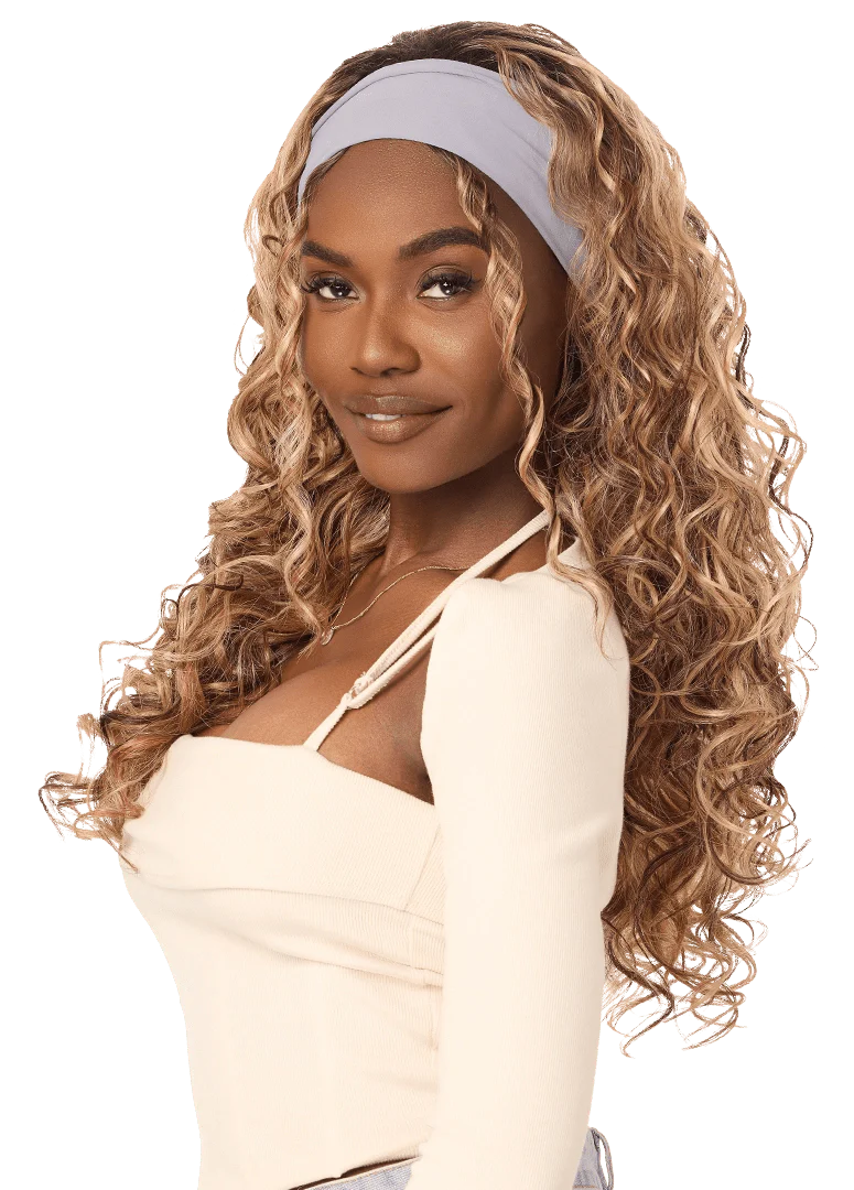 Outre Converti-Cap Synthetic Half Wig - Curl Haven - Image 6