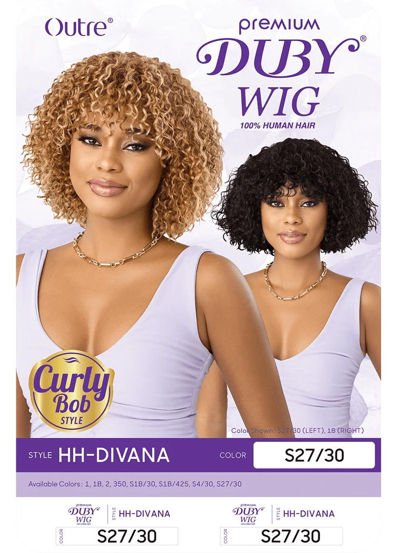 Outre Duby 100% Human Hair Full Wig – HH-Divana - Image 3