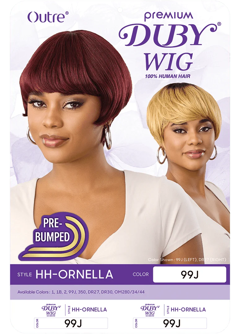 Outre Duby 100% Human Hair Full Wig – HH-Ornella - Image 7