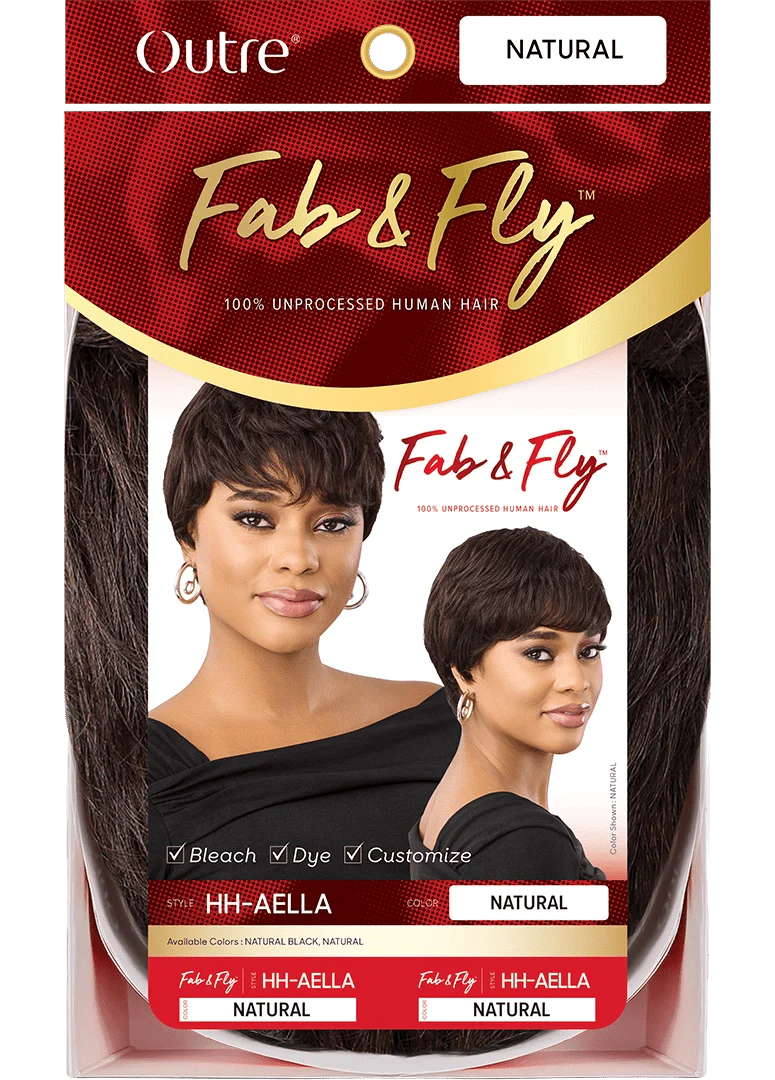 Outre Fab & Fly 100% Human Hair Full Wig – HH-Aella - Image 10
