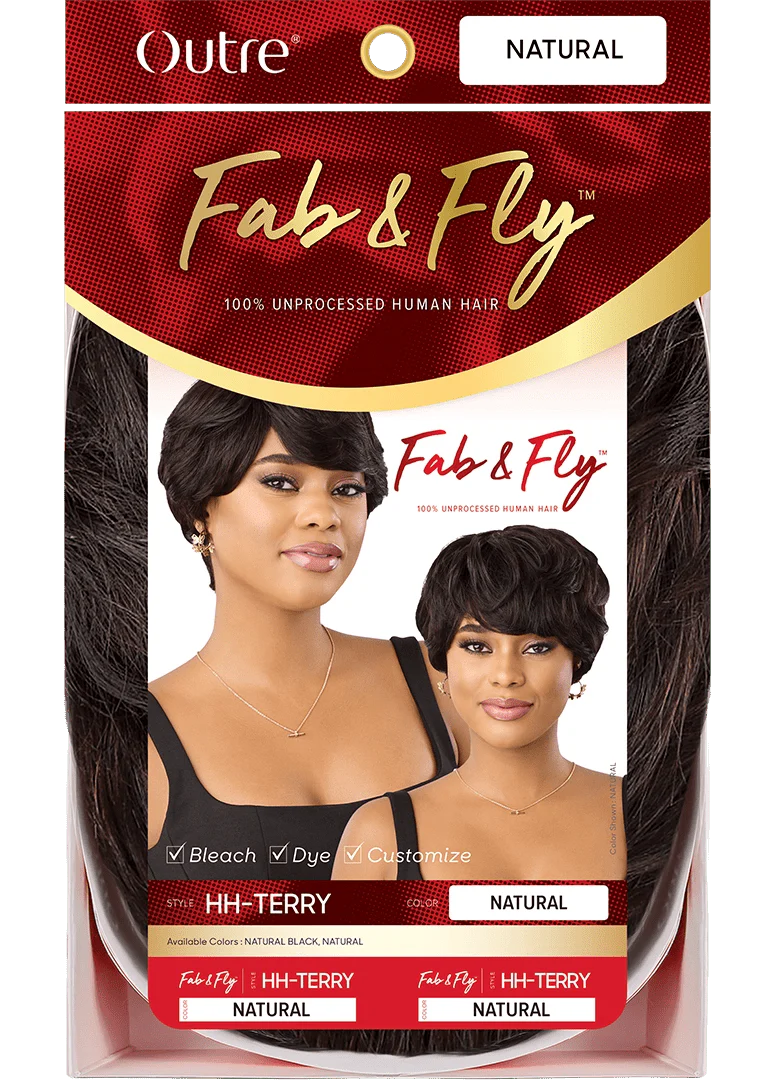 Outre Fab & Fly 100% Human Hair Full Wig – HH-Terry - Image 2