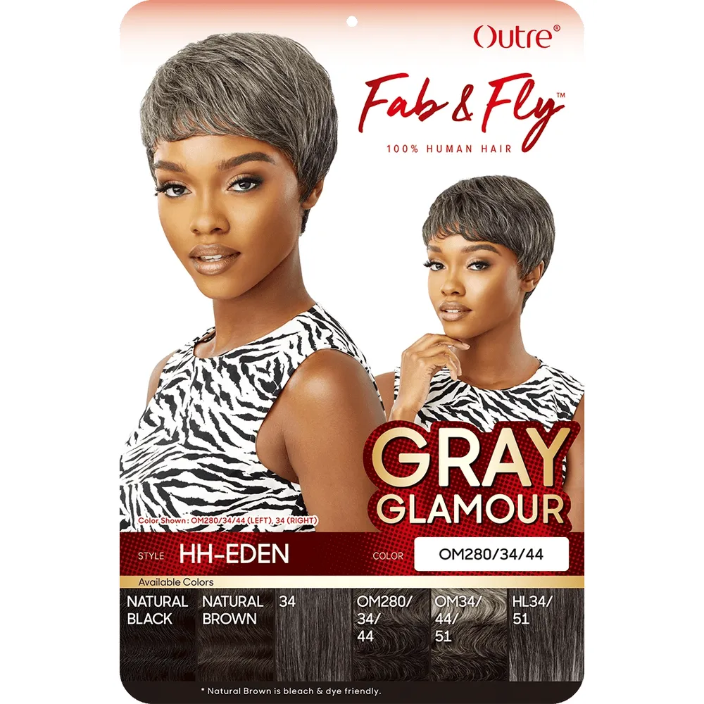 Outre Fab & Fly 100% Unprocessed Human Hair Full Wig - HH EDEN - Image 6