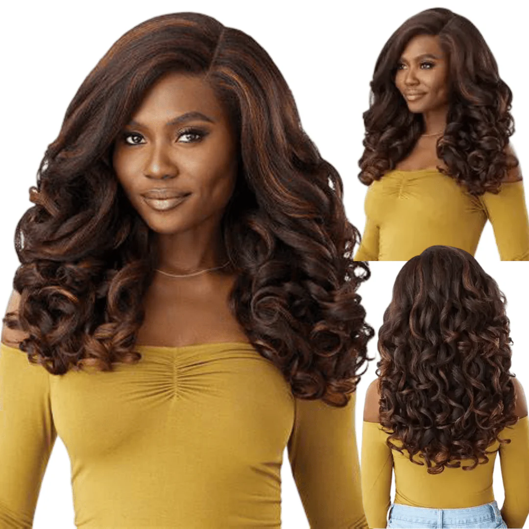 Outre Melted Hairline Kinky Soft Edges HD Lace Front Wig Kinky Soft 6