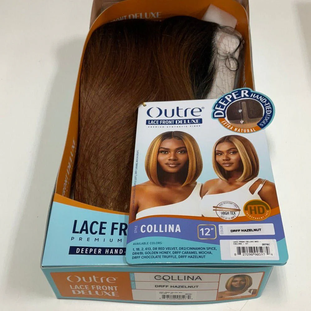 Outre Lace Front Deluxe Premium Synthetic HD Lace Front Wig  - Collina 12" - Image 10