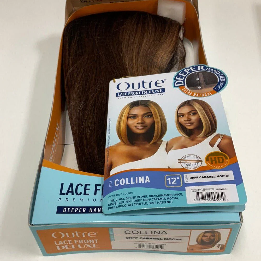 Outre Lace Front Deluxe Premium Synthetic HD Lace Front Wig  - Collina 12" - Image 11