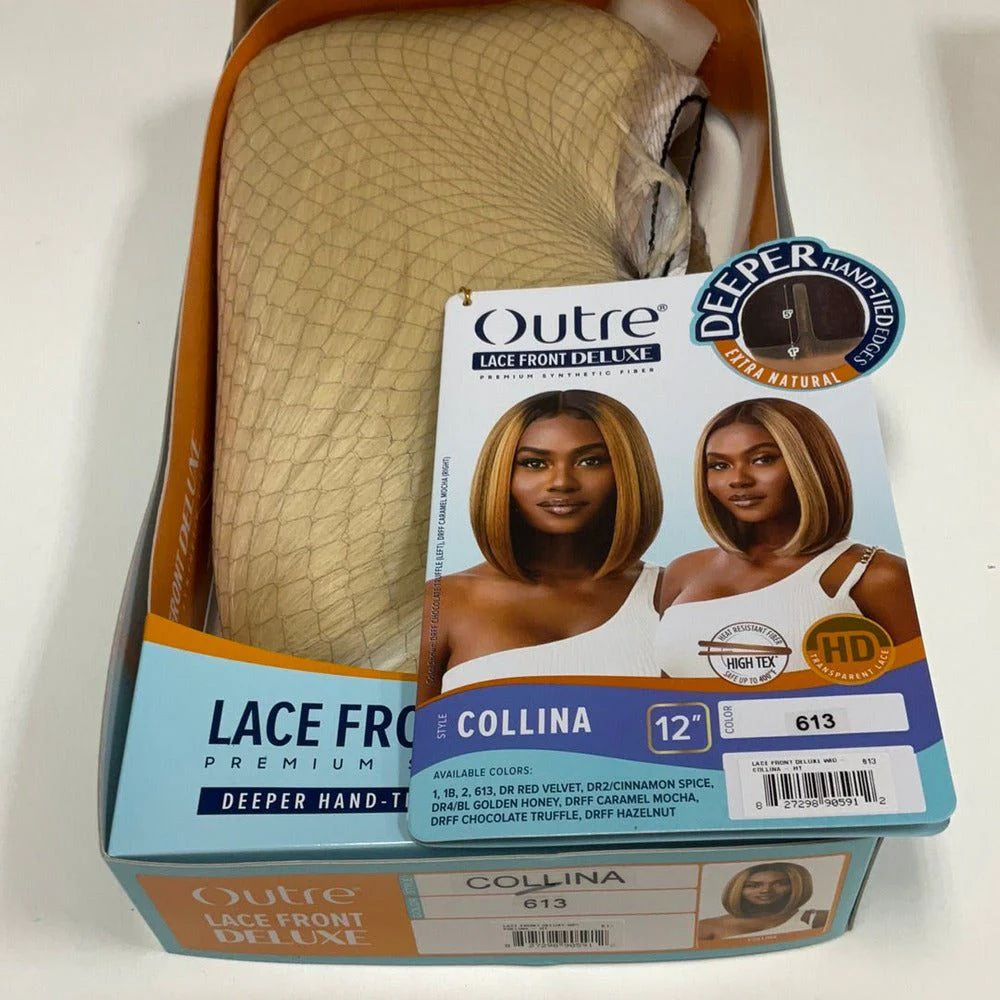 Outre Lace Front Deluxe Premium Synthetic HD Lace Front Wig  - Collina 12" - Image 12