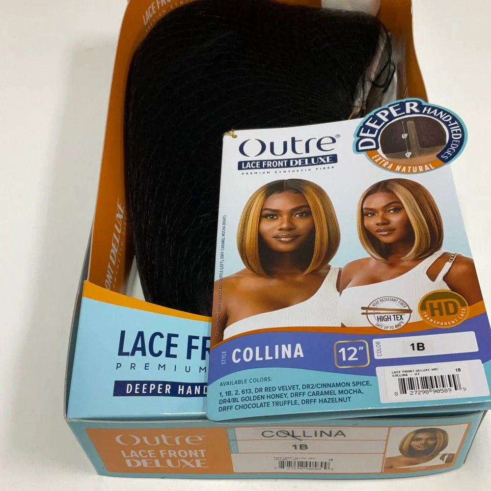 Outre Lace Front Deluxe Premium Synthetic HD Lace Front Wig  - Collina 12" - Image 13
