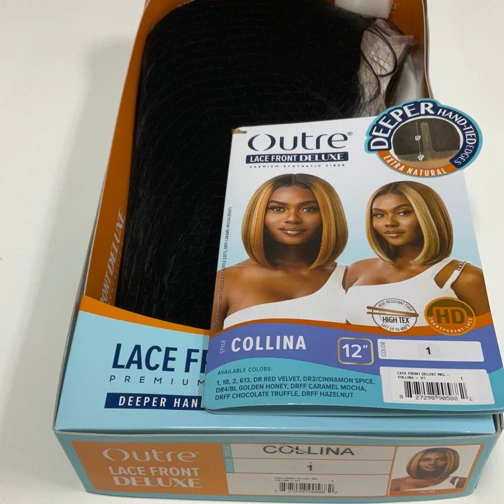 Outre Lace Front Deluxe Premium Synthetic HD Lace Front Wig  - Collina 12" - Image 14